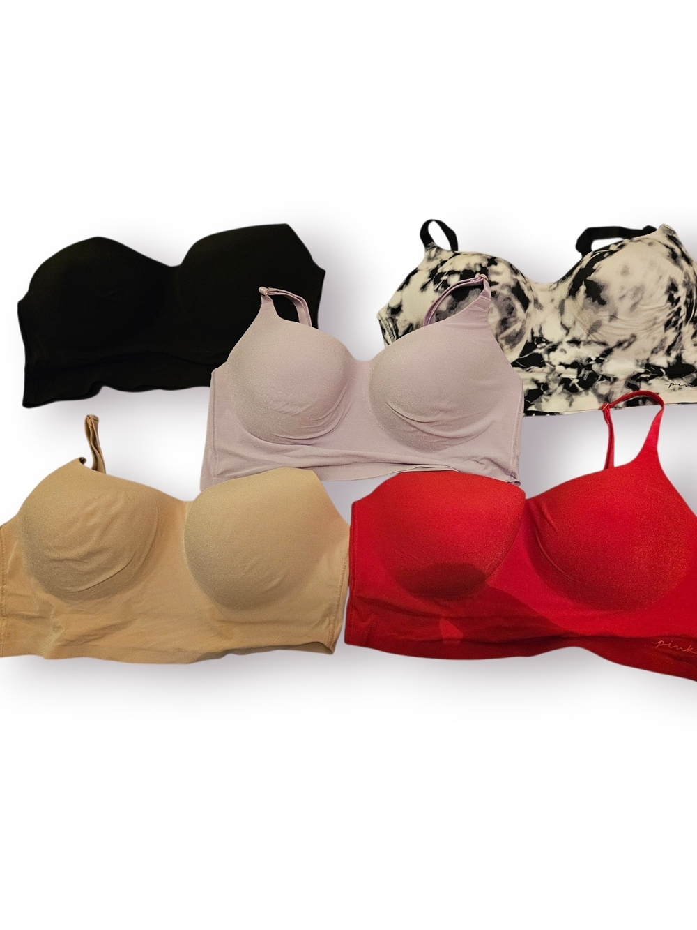 BRAND NEW, NEVER WORN Pink By Victoria's Secret Bras